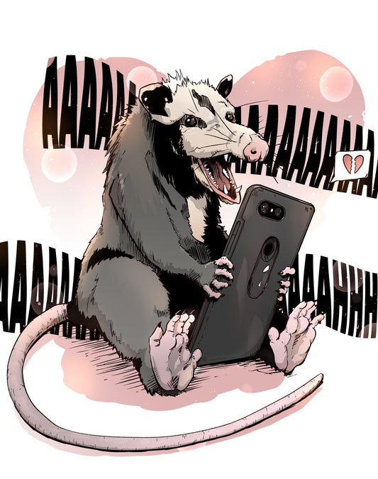 Opossum Print