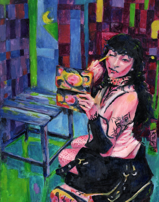 11x14 print - makeup